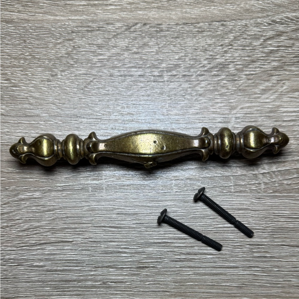Vintage Brass Drawer Pulls - New Old Stock - set of 5